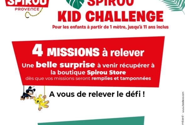 Le Spirou Kid Challenge est de retour