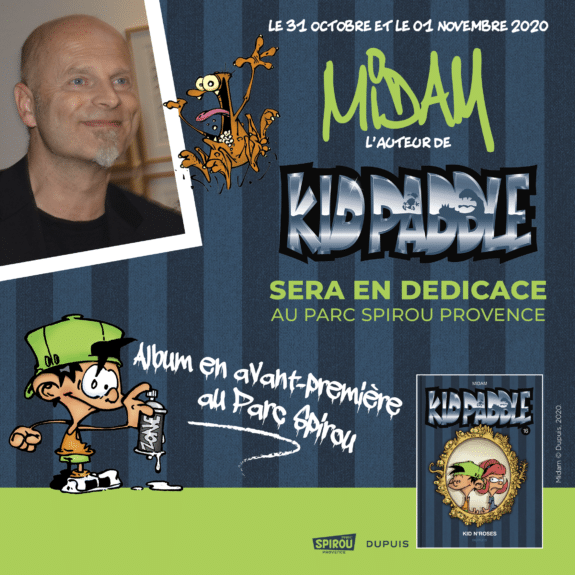 Rencontrez l’auteur de Kid Paddle et Game Over