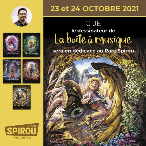 Rencontrez Gijé, dessinateur de « La boîte à musique »
