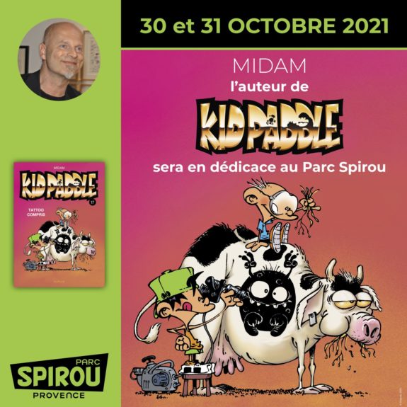 Rencontrez Midam, l’auteur de « Kid Paddle »