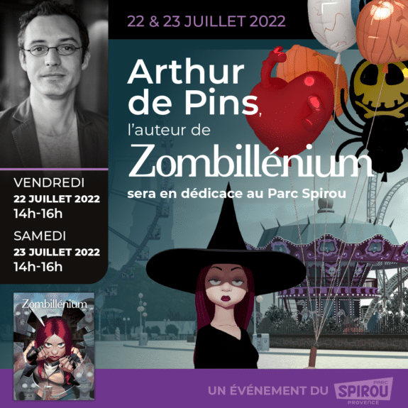 Rencontrez Arthur de Pins, l’auteur de « Zombillenium »