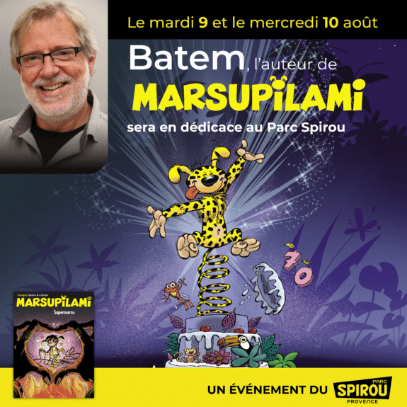 Rencontrez BATEM l’auteur de Marsupilami
