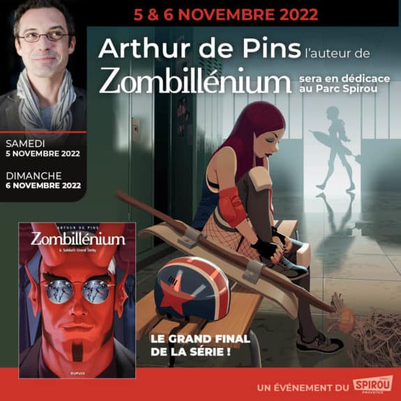 Rencontrez Arthur de Pins, l’auteur de « Zombillenium » pour Halloween 2022