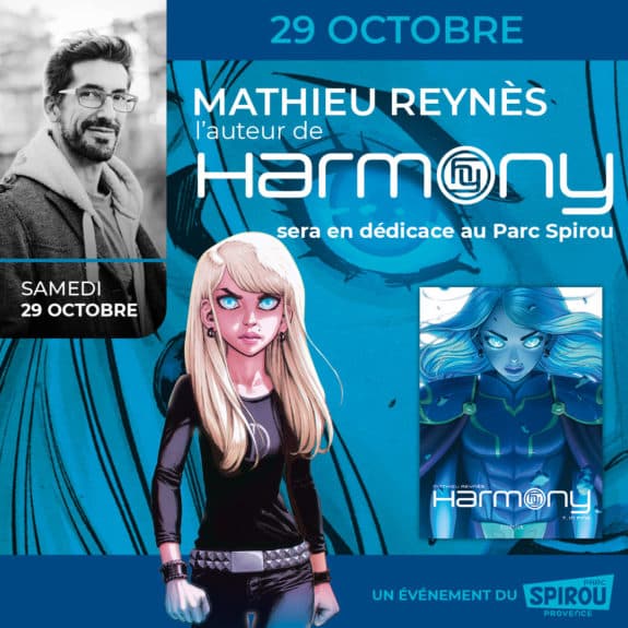 Rencontrez Mathieu Reynes, l’auteur d’Harmony pour Halloween