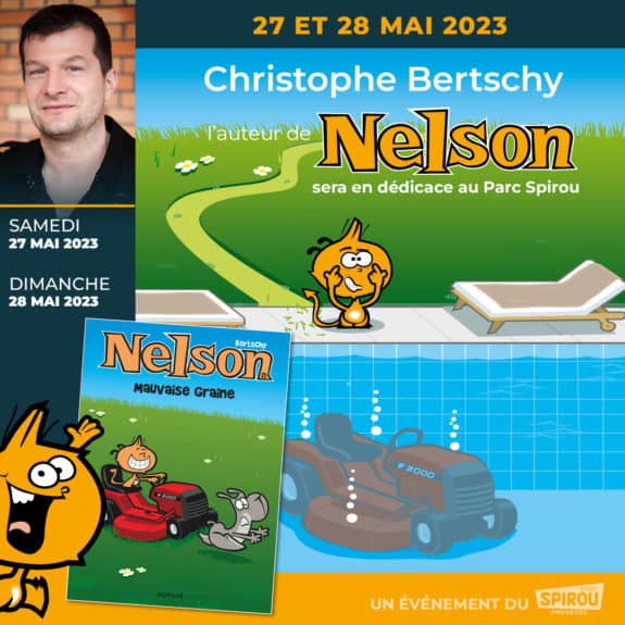 Rencontrez Christophe Bertschy, l’auteur de « Nelson »