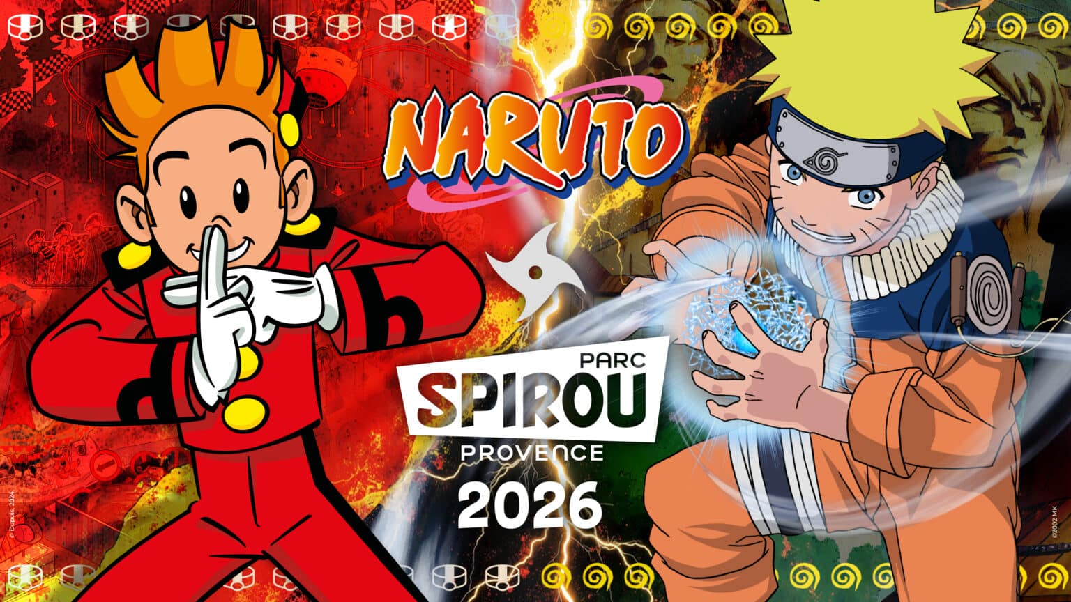Naruto au Parc Spirou