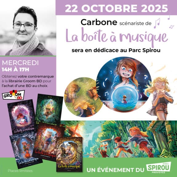 Rencontrez Carbone, scénariste de « La boîte à Musique »